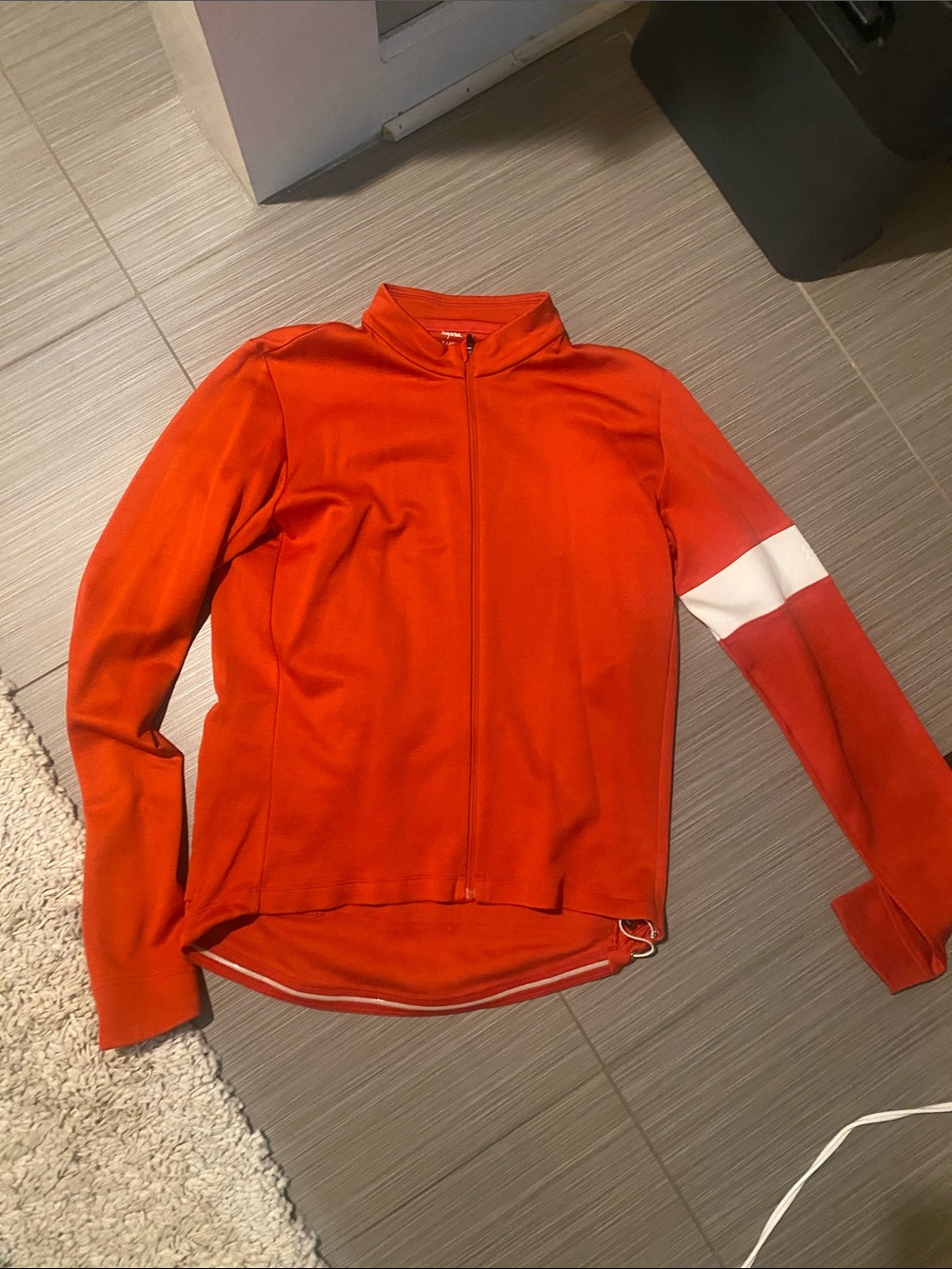 Rapha red Full-Zip Cycling Jersey
